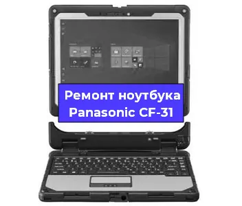 Чистка от пыли и замена термопасты на ноутбуке Panasonic CF-31 в Санкт-Петербурге